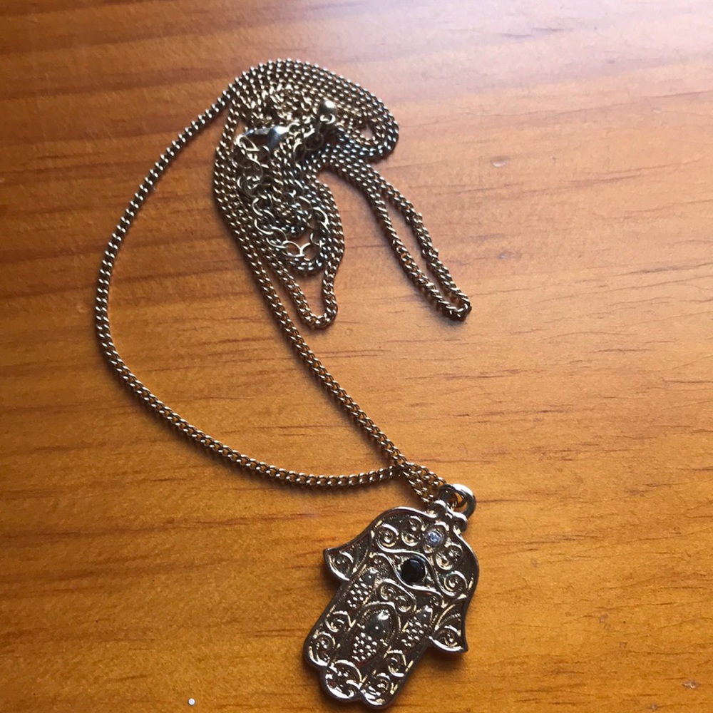 * Hamsa Hand Long necklace Nordstrom BP